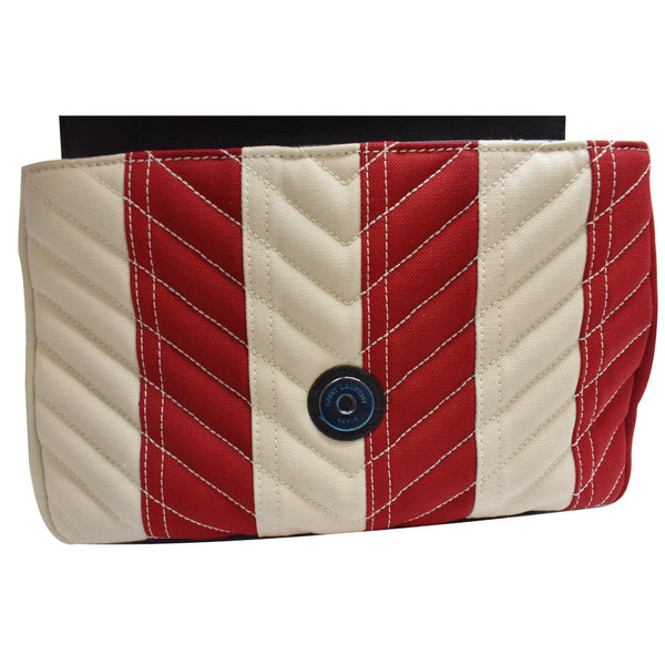 YVES SAINT LAURENT Medium American Flag College Flap Bag Multicolor