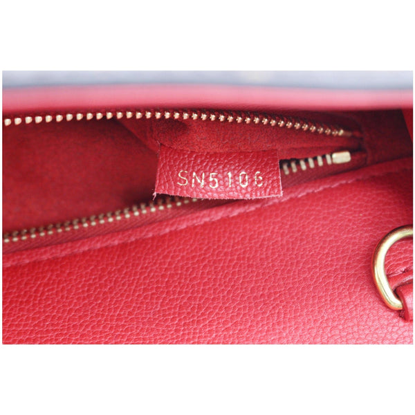 LOUIS VUITTON Florine Monogram Canvas Shoulder Bag Red