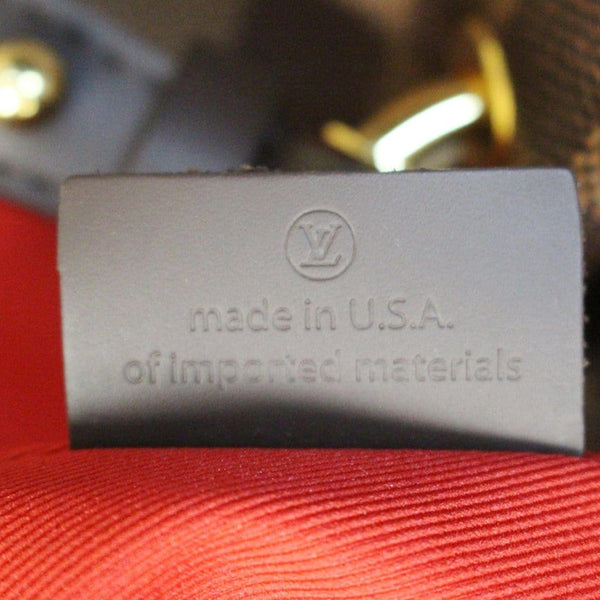 LOUIS VUITTON Graceful MM Damier Ebene Shoulder Bag Brown