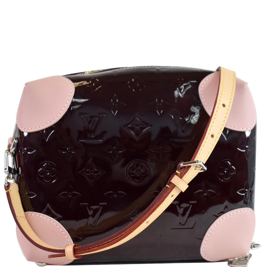 Louis Vuitton Amarante Monogram Vernis Avalon PM Shoulder Bag 18LK01 Leather  ref.298140 - Joli Closet