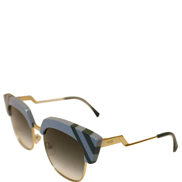 FENDI FF 0241/S Cat Eye Sunglasses Blue