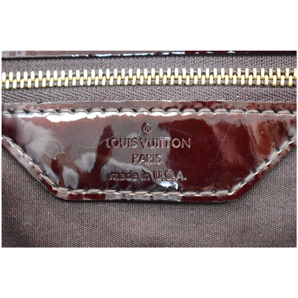 Louis Vuitton Wilshire MM Vernis Leather Tote Handbag - made in USA