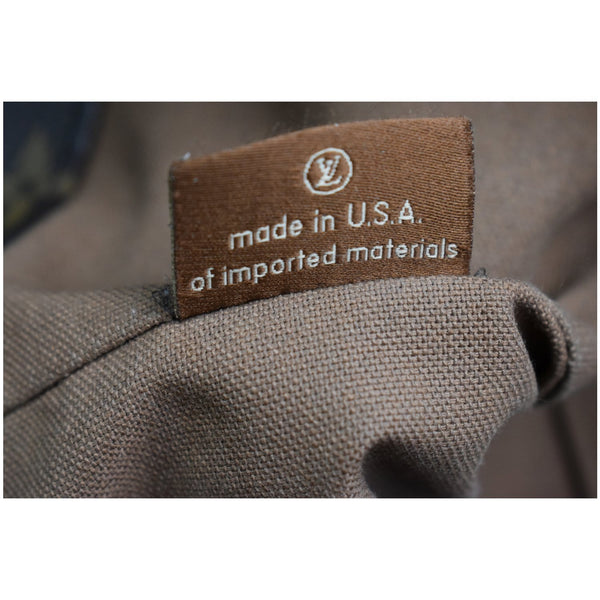 LOUIS VUITTON Sully MM Monogram Canvas Shoulder Bag Brown