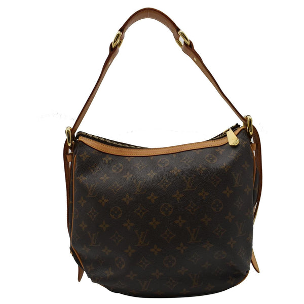 LOUIS VUITTON Tulum GM Monogram Canvas Shoulder Bag Brown
