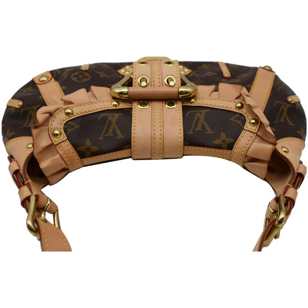 LOUIS VUITTON Leonor Limited Edition Monogram Canvas Shoulder Bag Brown