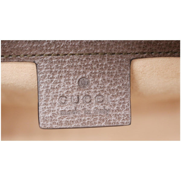 GUCCI Ophidia GG Canvas Medium Top Handle Shoulder Bag Beige 524532