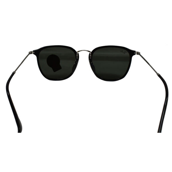 RAY-BAN RB2448N 901 51 Black Sunglasses Green Classic G-15 Lens