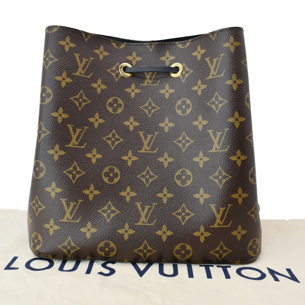 LOUIS VUITTON Neonoe Monogram Canvas Shoulder Bag Brown