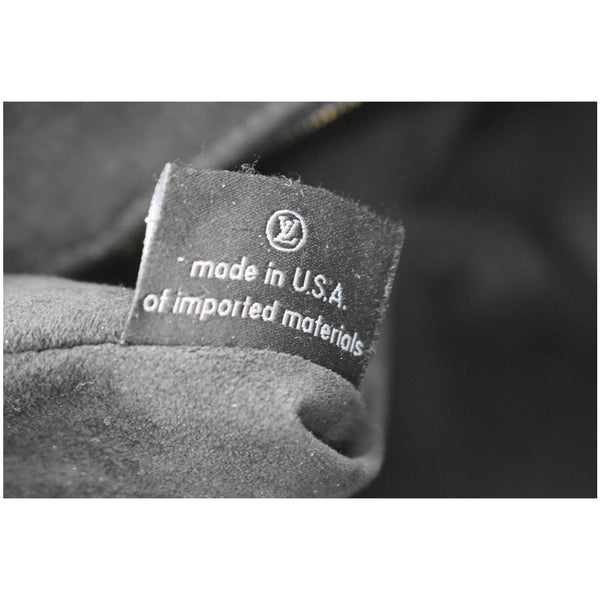 LOUIS VUITTON Flower Monogram Canvas Shoulder Hobo Bag Brown