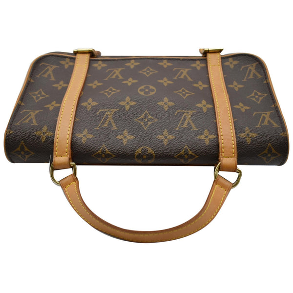 LOUIS VUITTON Marelle Sac a Dos Monogram Canvas Backpack Bag Brown