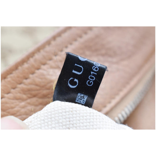 GUCCI Miss GG Original GG Canvas Top Handle Shoulder Bag Beige 323675