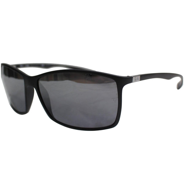 RAY-BAN RB4179 601S/82 Liteforce Sunglasses Silver Mirror Polarized Lens