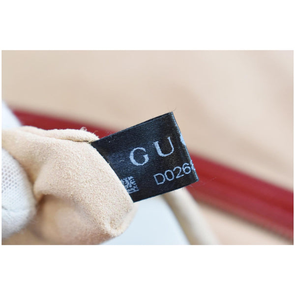 GUCCI Large Re(Belle) Calfskin Top Handle Bag Red 515937