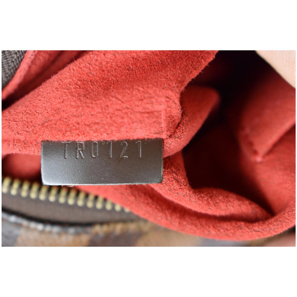 LOUIS VUITTON Evora GM Damie Ebene Shoulder Bag Brown