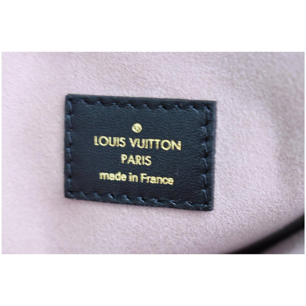 LOUIS VUITTON Coussin PM Monogram Embossed Shoulder Bag Black