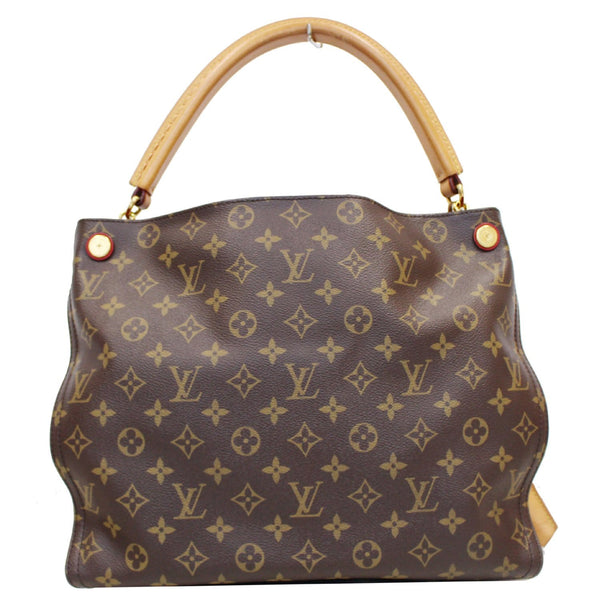 LOUIS VUITTON Gaia Monogram Canvas Shoulder Bag Brown