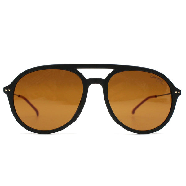 CARRERA CA2005TS/0003-70 Matte Black Sunglasses Brown Lens