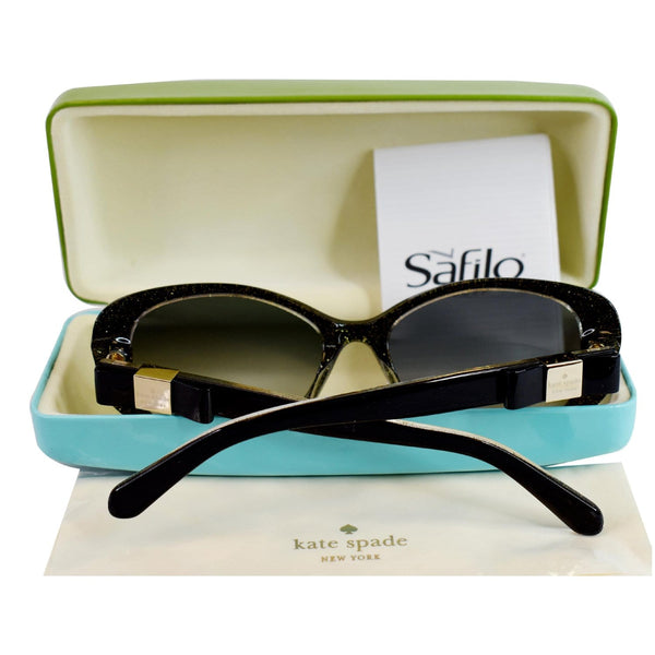 Kate Spade CHANDRA/S PEU/F8 53 Women Sunglasses Dark Grey Gradient Lens