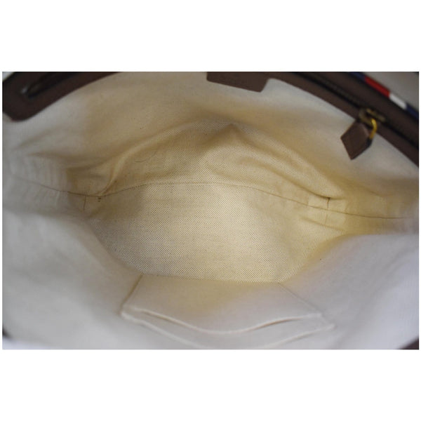 GUCCI Courrier Zip GG Supreme Canvas Messenger Bag Beige 406408