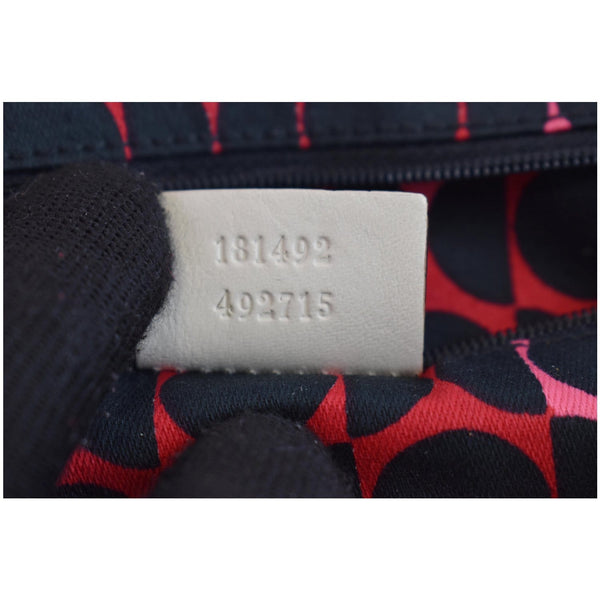 GUCCI Duchessa Leather Hobo Bag Ivory 181492