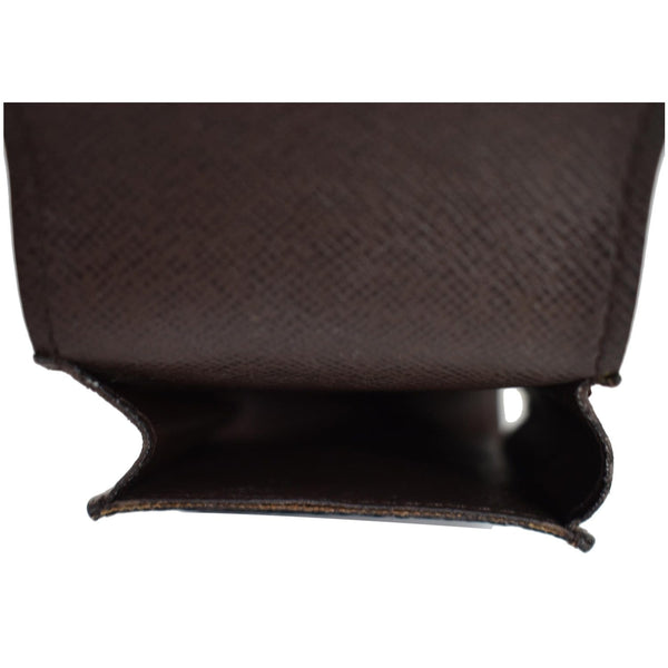 LOUIS VUITTON Damier Ebene Etui Cigarette Case Brown