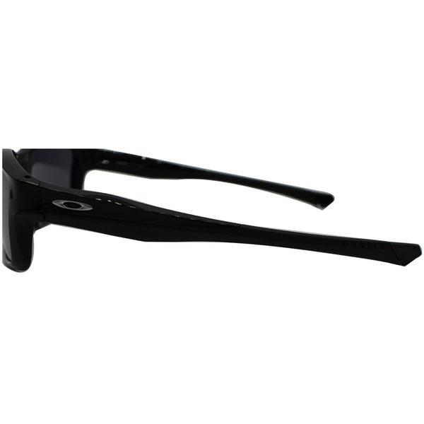 OAKLEY OO9247-01 Chainlink Polished Black Sunglasses Black Iridium Lens