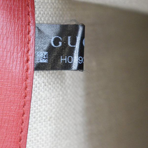 GUCCI Dionysus Floral Blooms Leather Shoulder Bag Red 400235