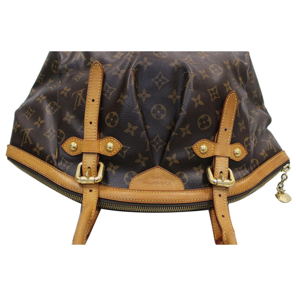 LOUIS VUITTON Tivoli GM Monogram Canvas Shoulder Bag Brown