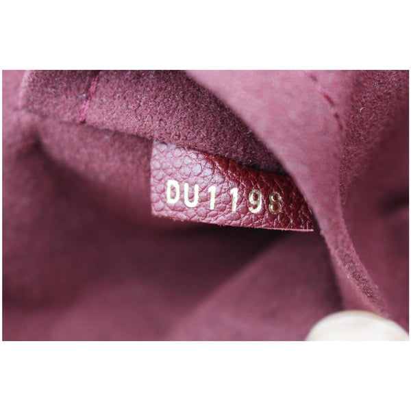 LOUIS VUITTON Surene MM Monogram Canvas Shoulder Bag Bordeaux