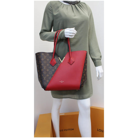 Louis Vuitton Kimono Monogram Calfskin Tote Bag V logo
