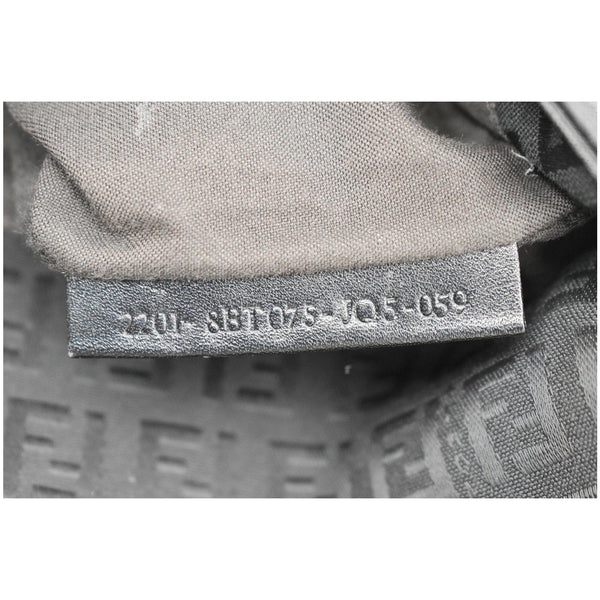 FENDI Vintage Zucca FF Canvas Crossbody Bag Brown