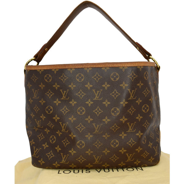 LOUIS VUITTON Delightful MM Monogram Canvas Shoulder Bag Brown