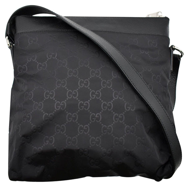 GUCCI GG Monogram Nylon Small Messenger Bag Black 510342