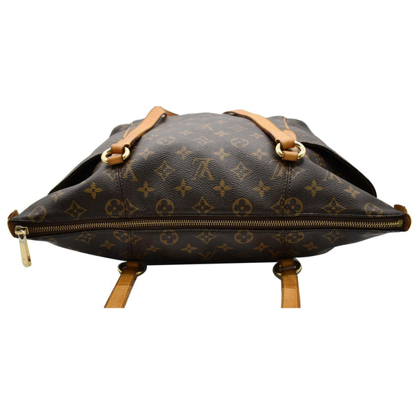 LOUIS VUITTON Totally MM Monogram Canvas Tote Shoulder Bag Brown