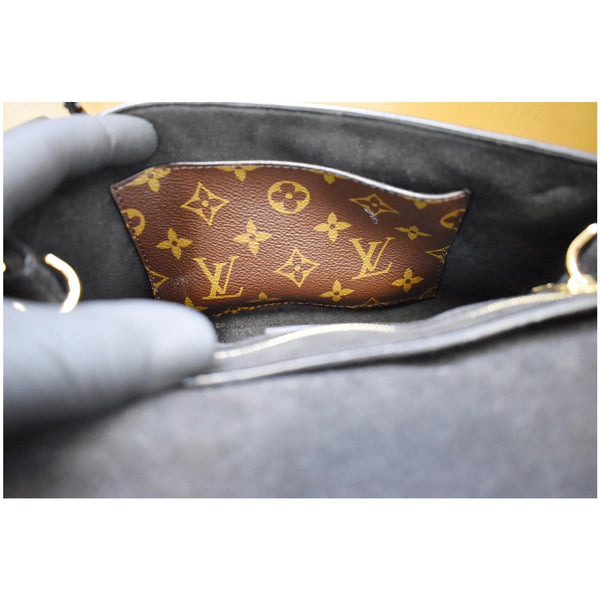 LOUIS VUITTON One Handle Flap MM Monogram Canvas Shoulder Bag Brown