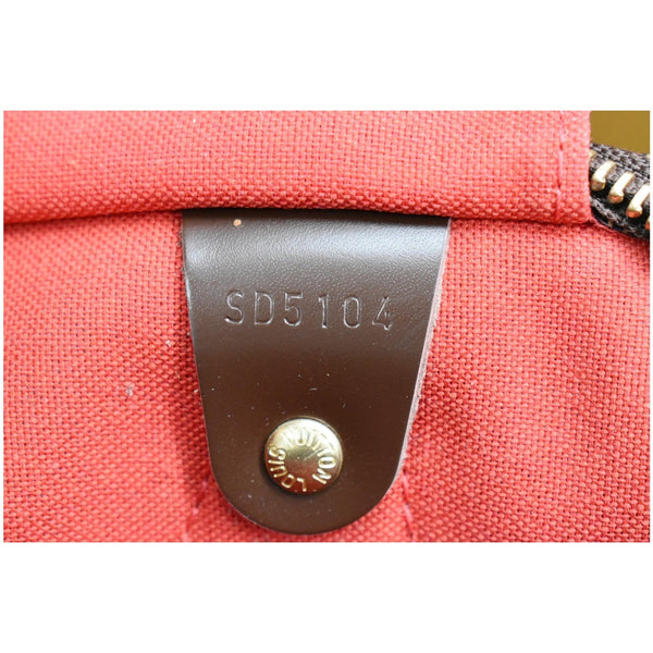 Louis Vuitton Speedy 30 Satchel Bag - code SD5104