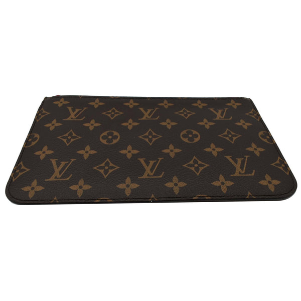 Louis Vuitton Neverfull MM Monogram Canvas Pochette Pouch