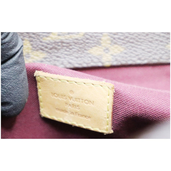 bag tags Lv Monogram Canvas Raspail MM Bag Brown