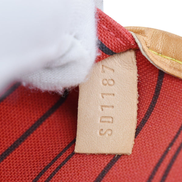 LOUIS VUITTON Neverfull MM Monogram Canvas Tote Bag Brown