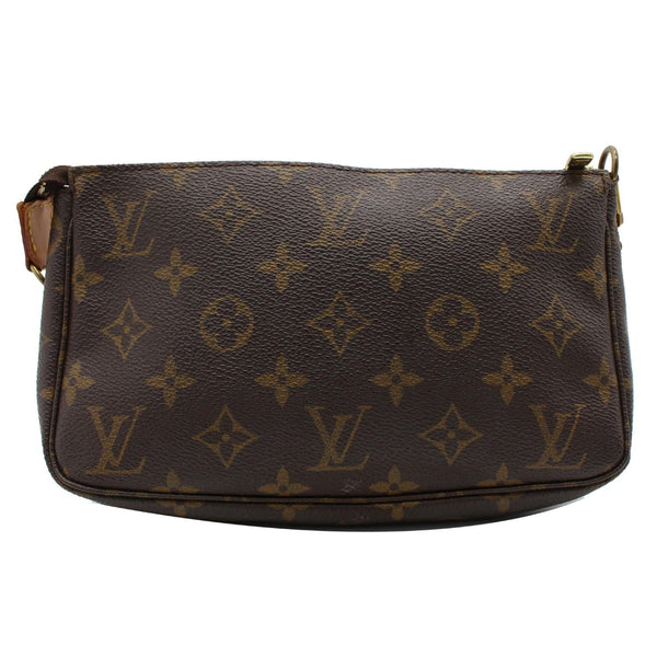 LOUIS VUITTON Pochette Accessoires Monogram Canvas Pouch Brown