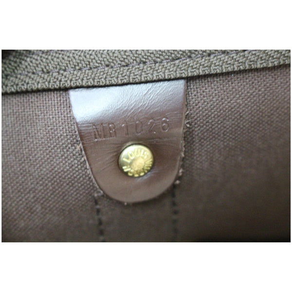 Bag Code LV Keepall Bandouliere 55 Damier Ebene Bag