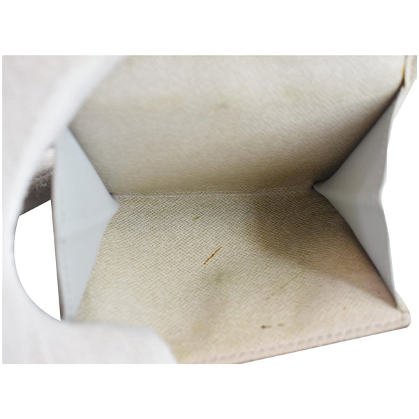 LOUIS VUITTON Monogram Dentelle Elise Wallet Silver