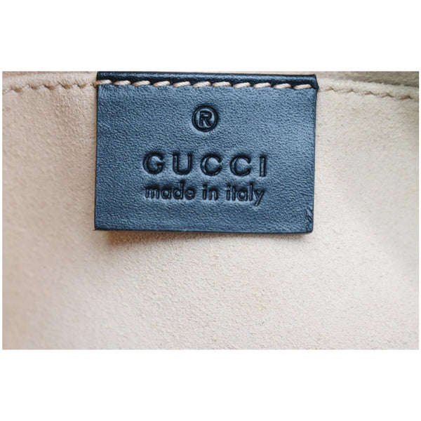 GUCCI Ophidia Mini Web Suede Leather Crossbody Bag Black 517350