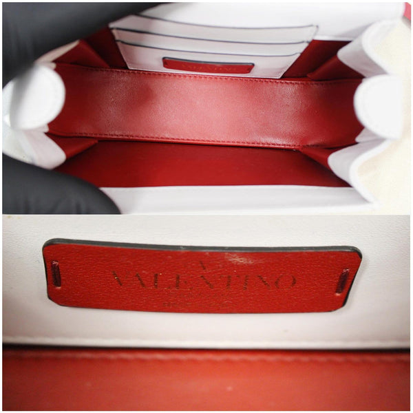 Valentino Garavani VLTN Leather Crossbody Bag Tag