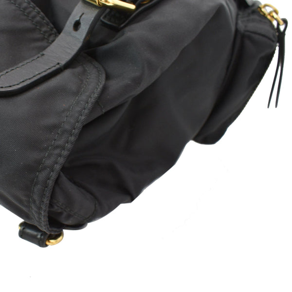 BURBERRY Technical Rucksack Nylon Backpack Bag Black