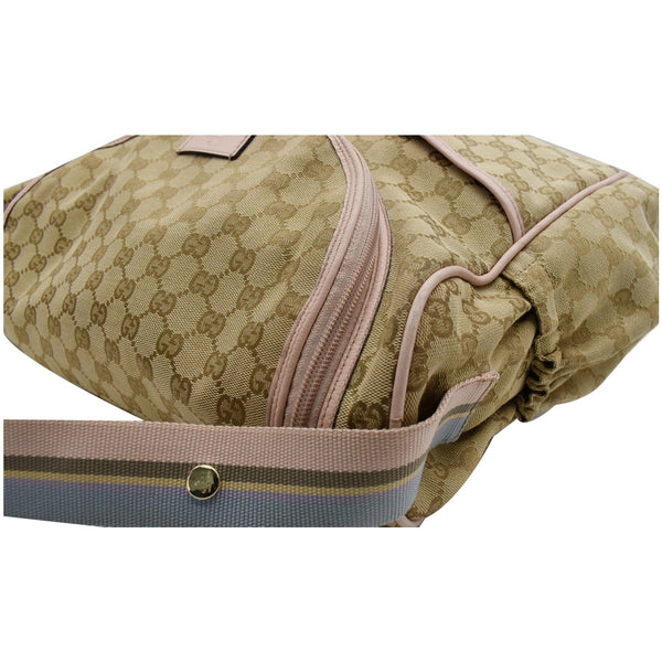 Gucci Large Diaper GG Supreme Canvas Strap handbag