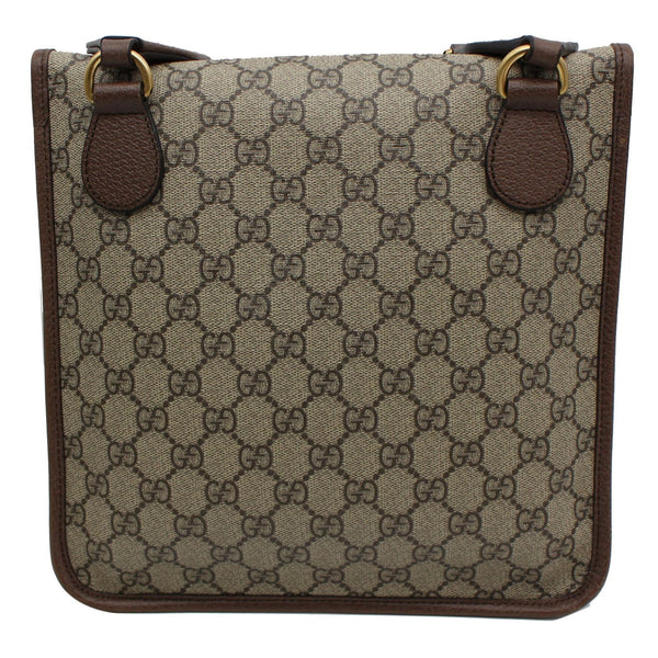 GUCCI Neo Vintage Medium GG Supreme Canvas Messenger Bag Beige 598604