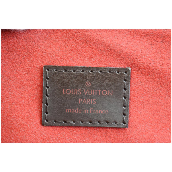 LOUIS VUITTON Salvi Damier Ebene Shoulder Bag Brown