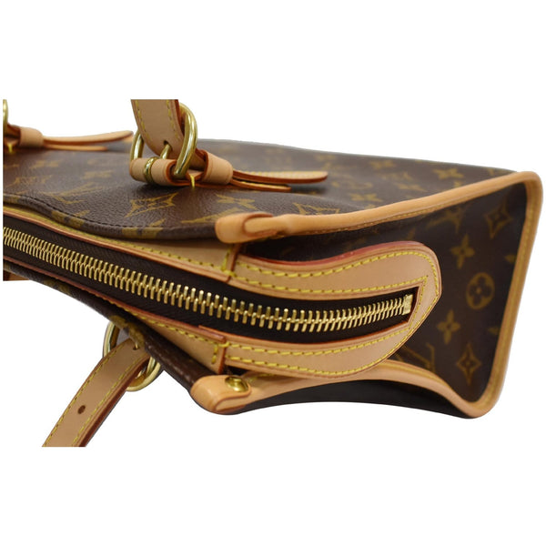 LOUIS VUITTON Popincourt Haut Monogram Canvas Shoulder Bag Brown