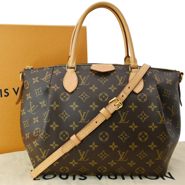 LOUIS VUITTON Turenne MM Monogram Canvas 2Way Shoulder Bag Brown